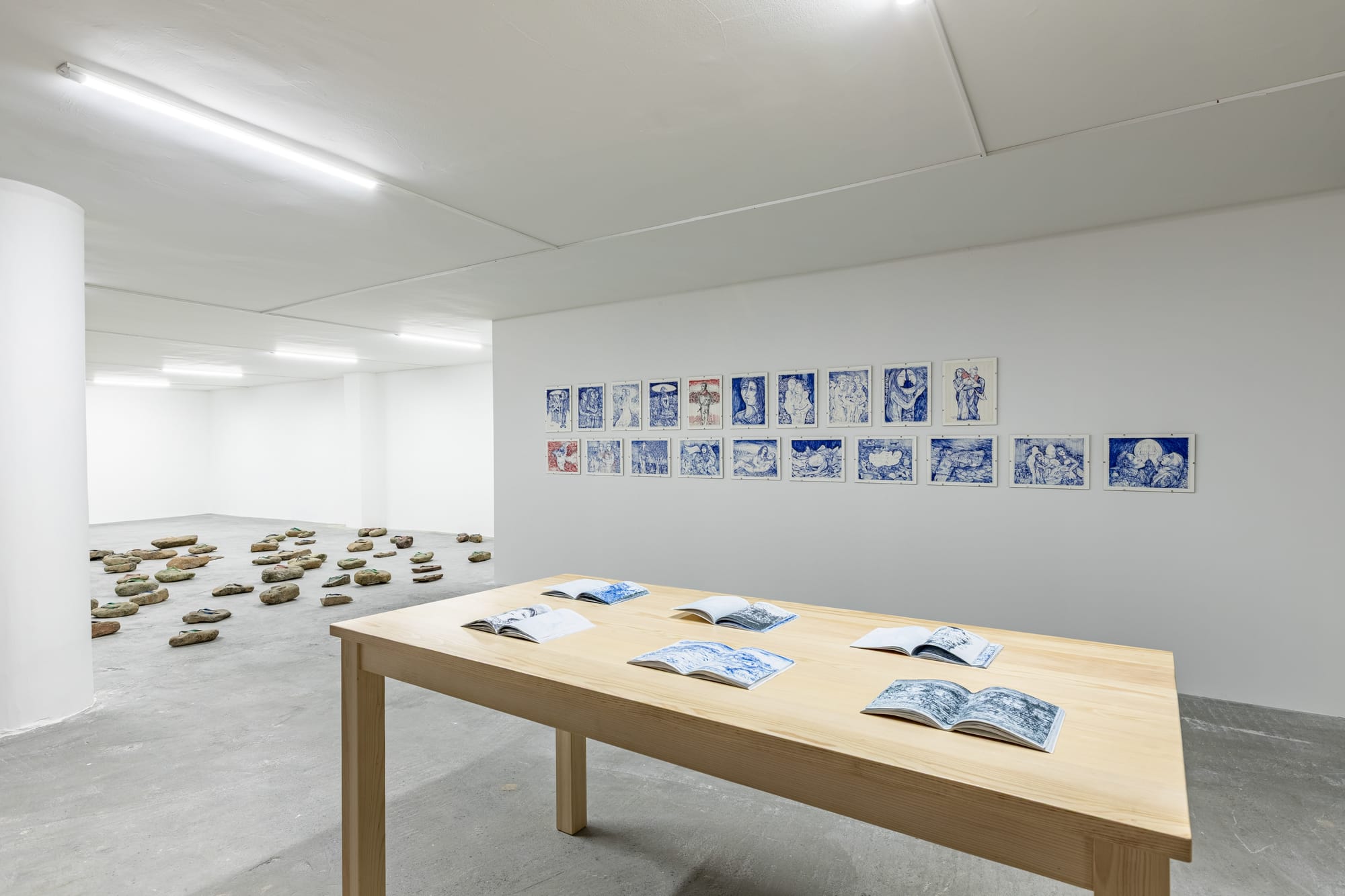 Sohail Salem’s Diaries from Gaza drawings offers a reflection on lived experience.