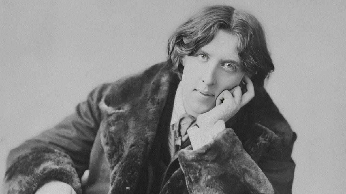 Portrait of Oscar Wilde, the Irish writer and playwright whose British Library reader card was reissued 130 years after being revoked