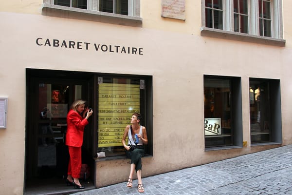 The Cabaret Voltaire – birthplace of the Dada movement